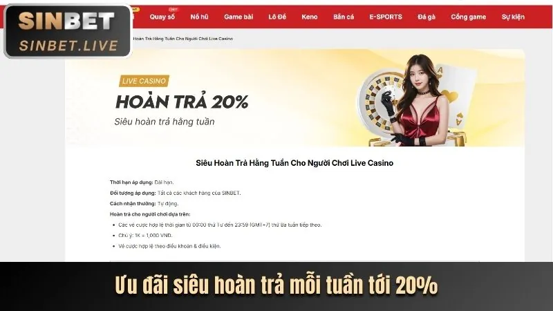 Sự kiện đặc biệt tải 168win